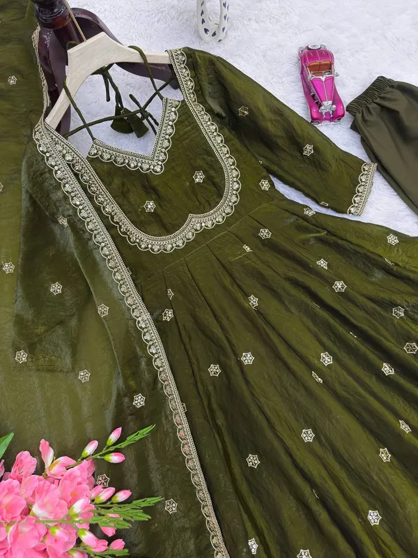 Olive_Green_Anarkali_Suit_Set_with_Dupatta_|_Festive_&_Wedding_Wear_for_Women