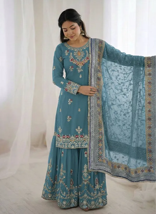 Teal_Blue_Embroidered_Sharara_Suit_Set_with_Dupatta_|_Festive_&_Wedding_Wear