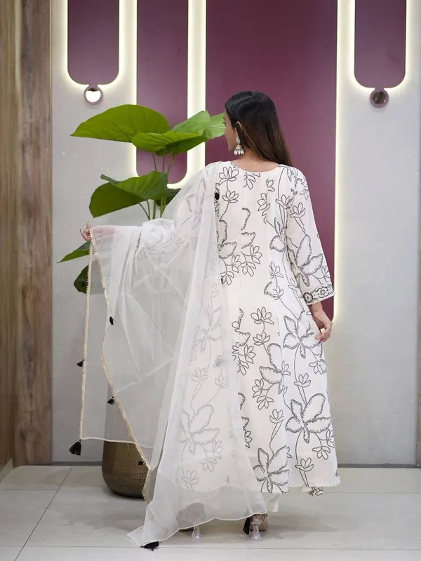 Womens_Floral_Embroidered_Anarkali_Kurta_Set_with_Dupatta_(White_&_Black)