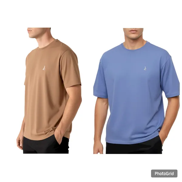 Brown_&_Blue_Oversized_Boxy_Fit_T-Shirt_For_Men(Pack_Of_2)