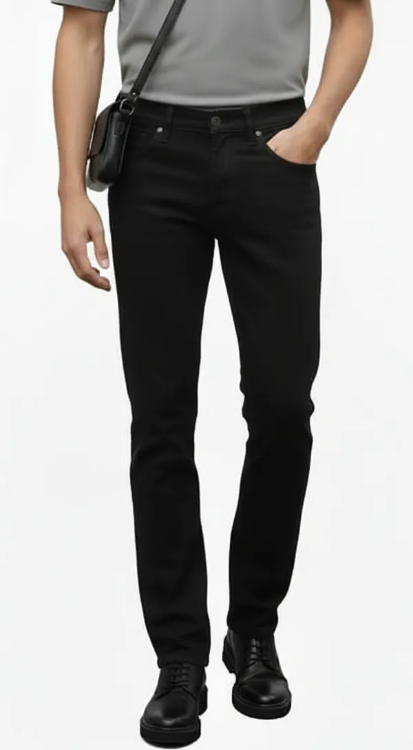 Black_Bootcut_Fit_Jeans_For_Men