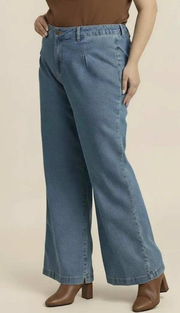 Blue_High_Rise_Wide_Leg_Stretchable_Jeans_For_Women