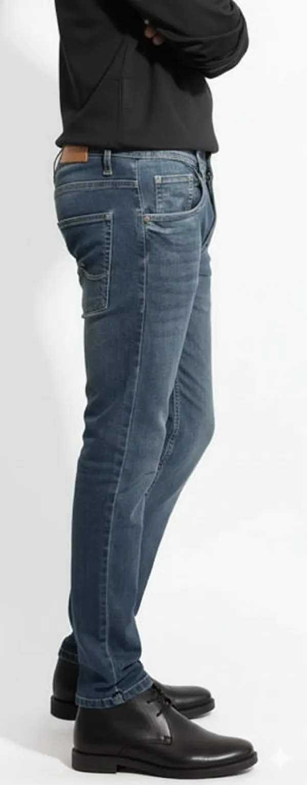 Greenish_Blue_Straight_Fit_Jeans_For_Men