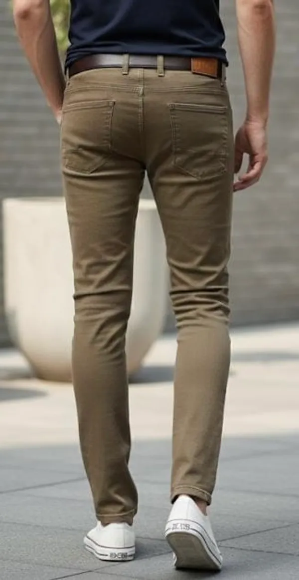 Khaki_Skinny_Fit_Jeans_For_Men