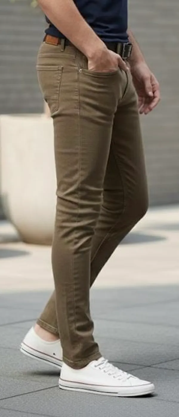 Khaki_Skinny_Fit_Jeans_For_Men