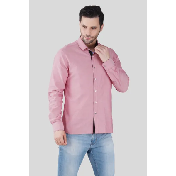 Pier_Seven_Mens_Pink_Solid_Casual_Shirt_|_Full_Sleeve_Cotton_Shirt_with_Chest_Embroidery_|_Slim_Fit_Button-Down_Shirt_for_Men