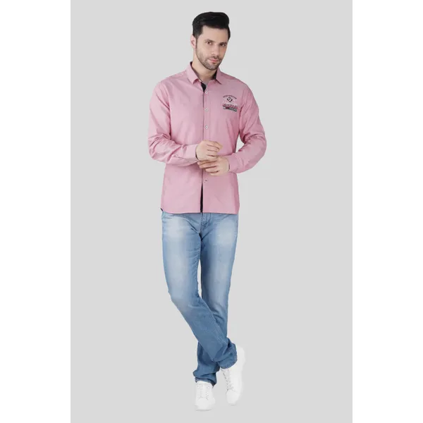 Pier_Seven_Mens_Pink_Solid_Casual_Shirt_|_Full_Sleeve_Cotton_Shirt_with_Chest_Embroidery_|_Slim_Fit_Button-Down_Shirt_for_Men