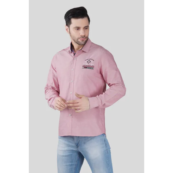 Pier_Seven_Mens_Pink_Solid_Casual_Shirt_|_Full_Sleeve_Cotton_Shirt_with_Chest_Embroidery_|_Slim_Fit_Button-Down_Shirt_for_Men