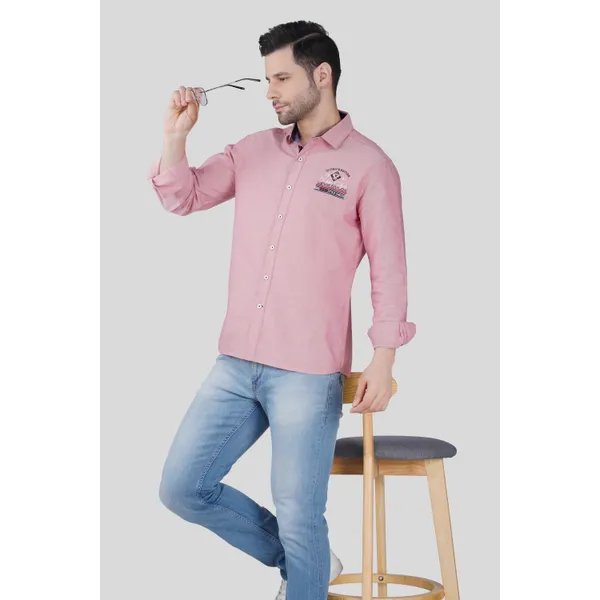 Pier_Seven_Mens_Pink_Solid_Casual_Shirt_|_Full_Sleeve_Cotton_Shirt_with_Chest_Embroidery_|_Slim_Fit_Button-Down_Shirt_for_Men