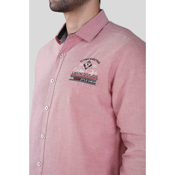 Pier_Seven_Mens_Pink_Solid_Casual_Shirt_|_Full_Sleeve_Cotton_Shirt_with_Chest_Embroidery_|_Slim_Fit_Button-Down_Shirt_for_Men