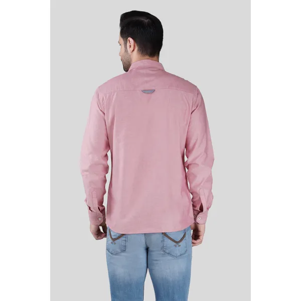 Pier_Seven_Mens_Pink_Solid_Casual_Shirt_|_Full_Sleeve_Cotton_Shirt_with_Chest_Embroidery_|_Slim_Fit_Button-Down_Shirt_for_Men