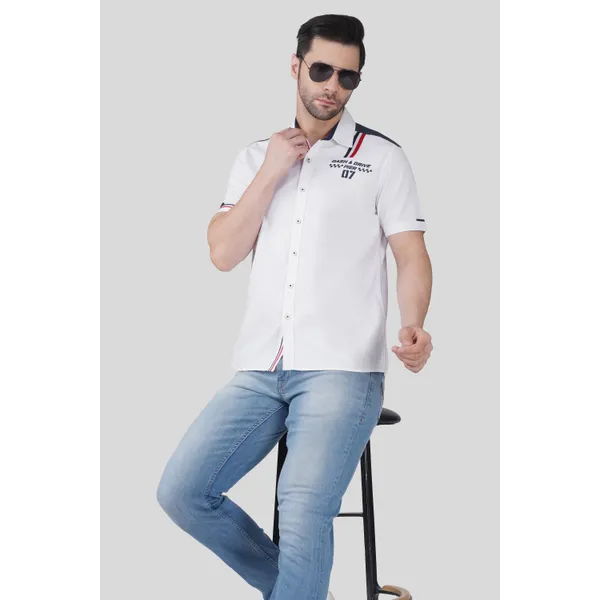 Pier_Seven_Men_White_Cotton_Slim_Fit_Printed_Casual_Shirt_with_Contrast_Panel_&_Stripe_Detail