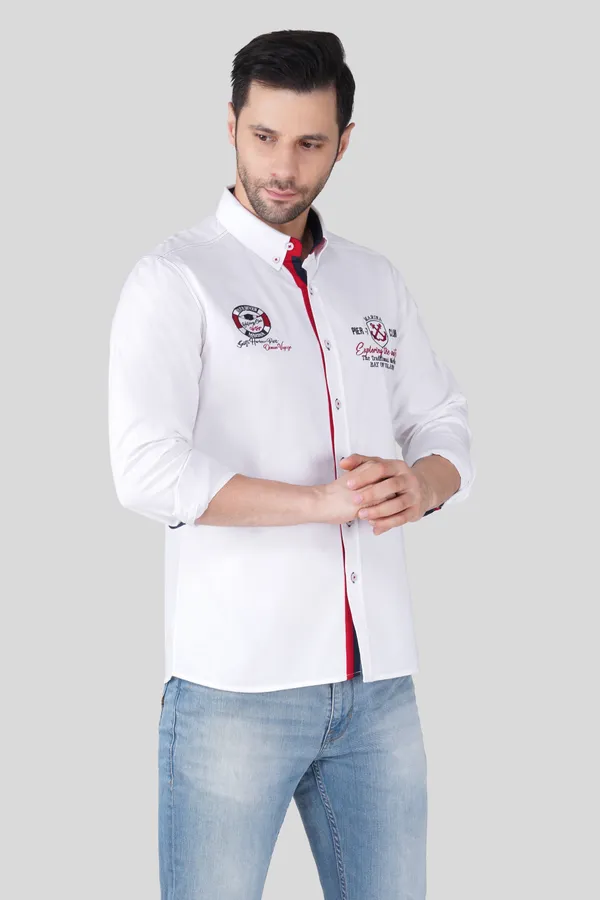 Pier_Seven_Men_White_Solid_Casual_Cotton_Shirt_with_Embroidered_Detailing__Regular_Fit,_Full_Sleeve