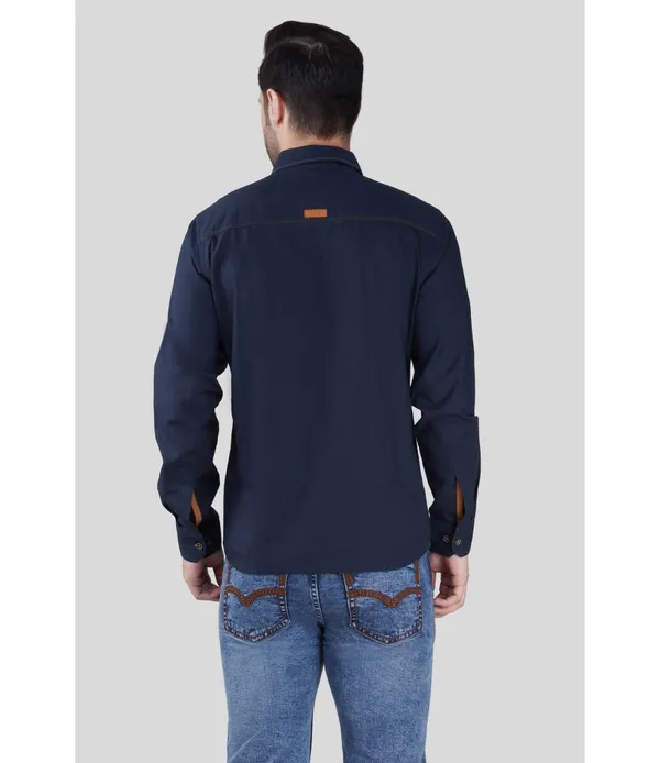 Premium_Grey_&_Navy_Blue_Panelled_Regular_Shirt_for_Men_|_Designer_Contrast_Shirt_with_Chest_Print_(JWM044)