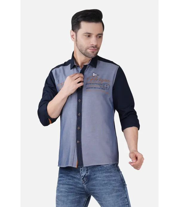 Premium_Grey_&_Navy_Blue_Panelled_Regular_Shirt_for_Men_|_Designer_Contrast_Shirt_with_Chest_Print_(JWM044)