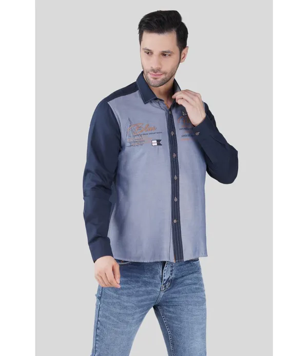 Premium_Grey_&_Navy_Blue_Panelled_Regular_Shirt_for_Men_|_Designer_Contrast_Shirt_with_Chest_Print_(JWM044)