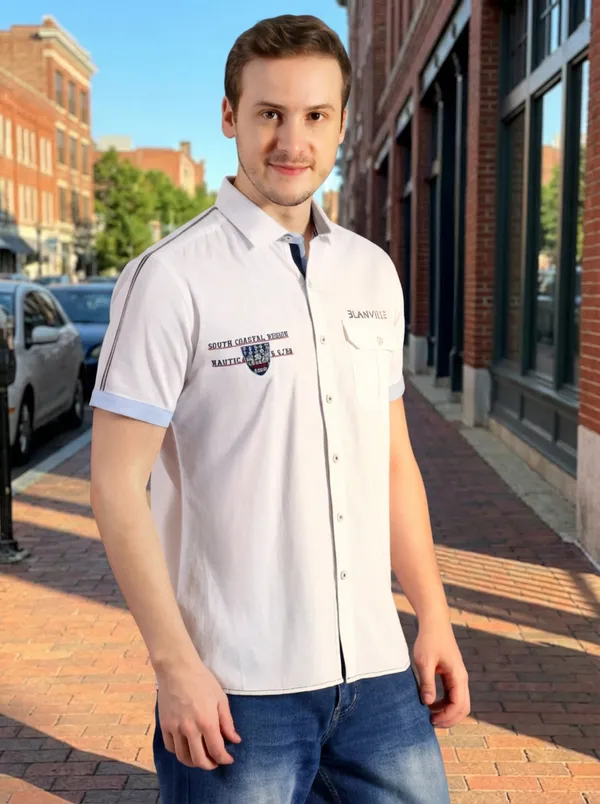 White_Cotton_Embroidered_Shirt_For_Men