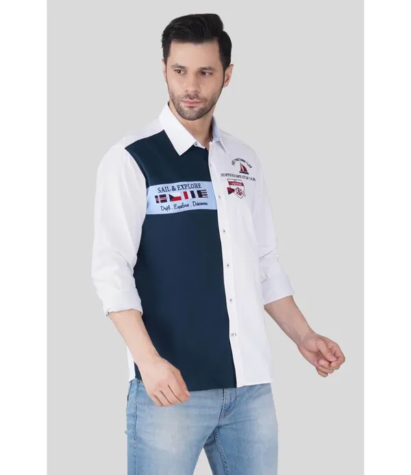 White__Cotton_Embroidered_Shirt_For_Men
