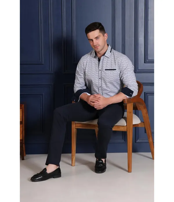 Blue_Cotton_Full_Sleeve_Shirt_For_Men