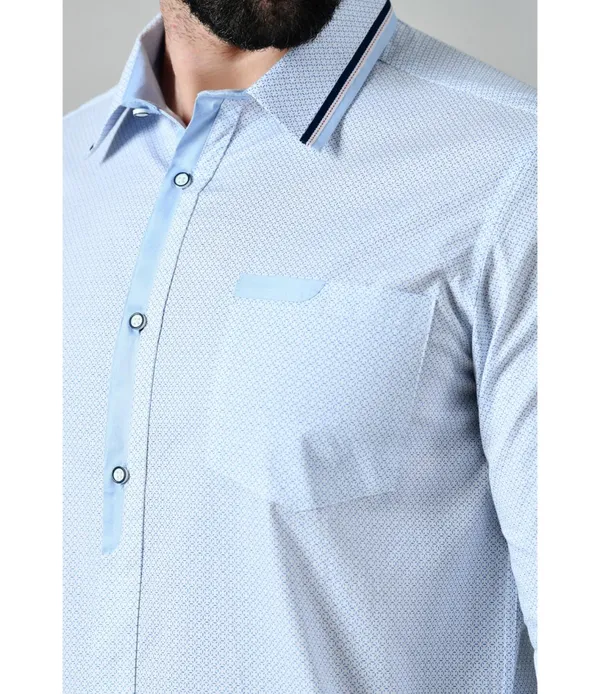 Blue_Cotton_Full_Sleeve_Shirt_For_Men
