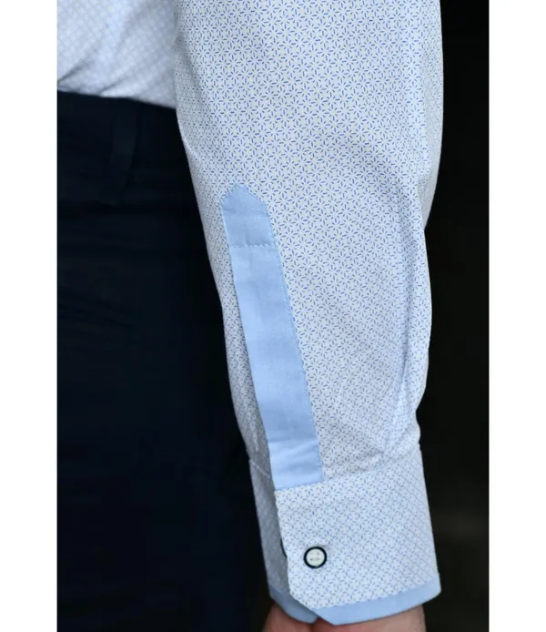 Blue_Cotton_Full_Sleeve_Shirt_For_Men