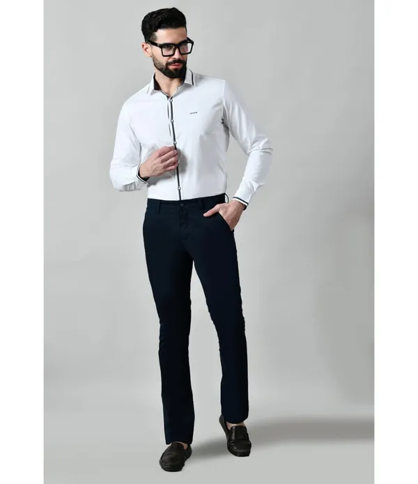 White_Cotton_Blend_Full_Sleeve_Shirt_For_Men