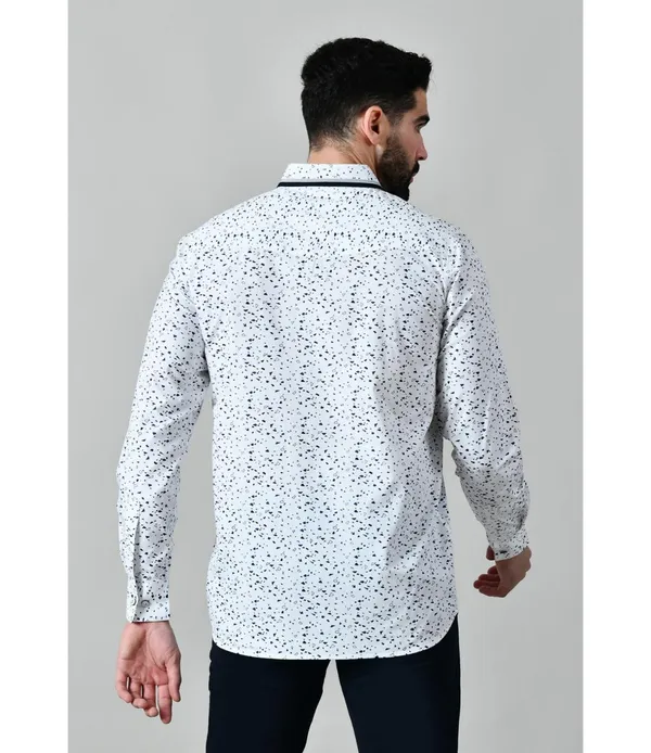 White_Cotton_Full_Sleeve_Shirt_For_Men