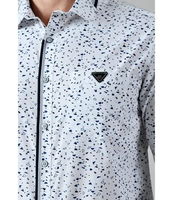 White_Cotton_Full_Sleeve_Shirt_For_Men