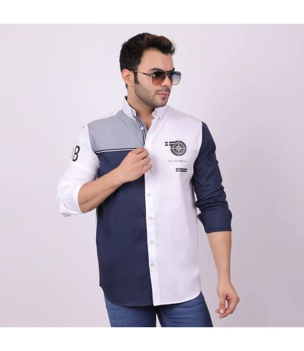 White_Cotton_Printed_Shirt_For_Men