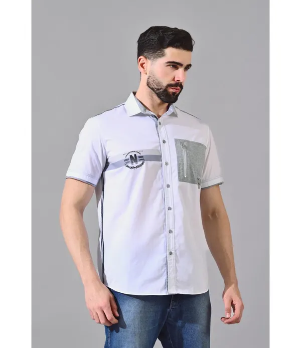 White_Cotton_Printed_Shirt_For_Men