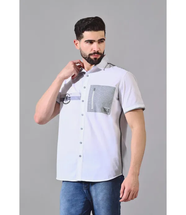 White_Cotton_Printed_Shirt_For_Men