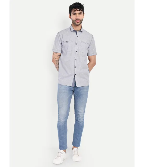 Blue_Cotton_Full_Sleeve_Shirt_For_Men