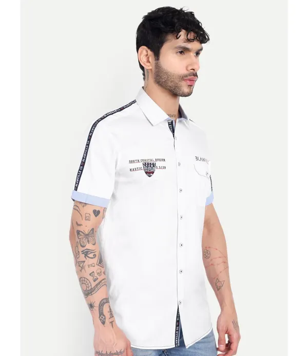 White_Cotton_Embroidered_Shirt_For_Men
