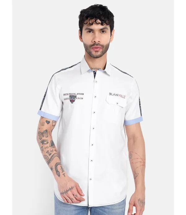 White_Cotton_Embroidered_Shirt_For_Men