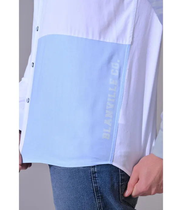 White_Cotton_Full_Sleeve_Shirt_For_Men