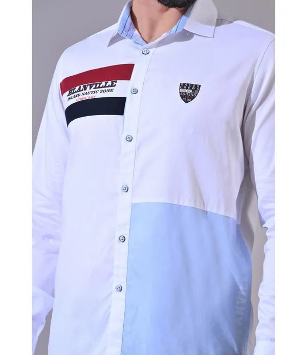 White_Cotton_Full_Sleeve_Shirt_For_Men