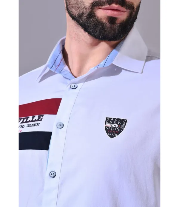 White_Cotton_Full_Sleeve_Shirt_For_Men