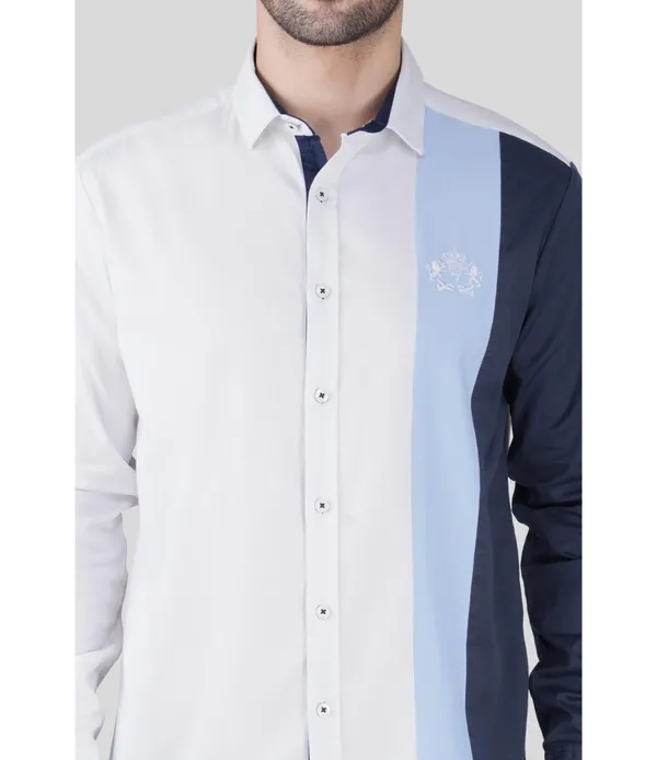 White__Cotton_Embroidered_Shirt_For_Men