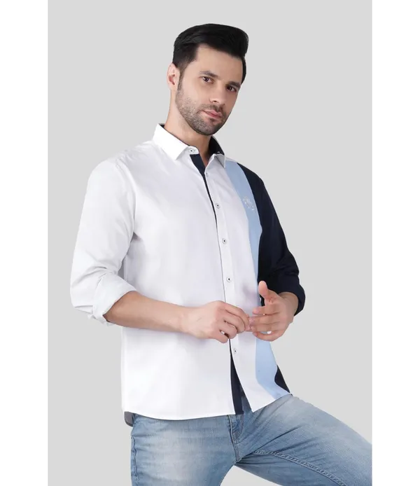 White__Cotton_Embroidered_Shirt_For_Men
