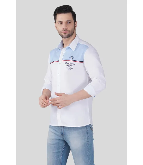 White__Cotton_Printed_Shirt_For_Men
