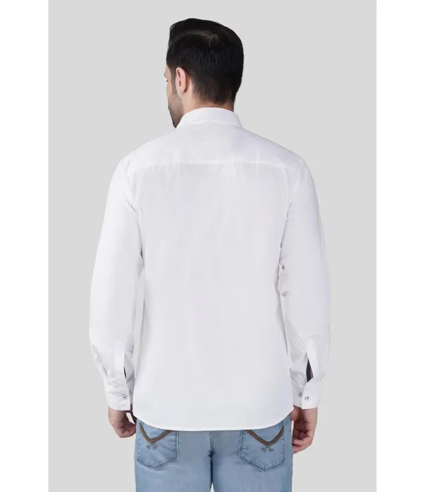 White_Cotton_Striped_Shirt_For_Men