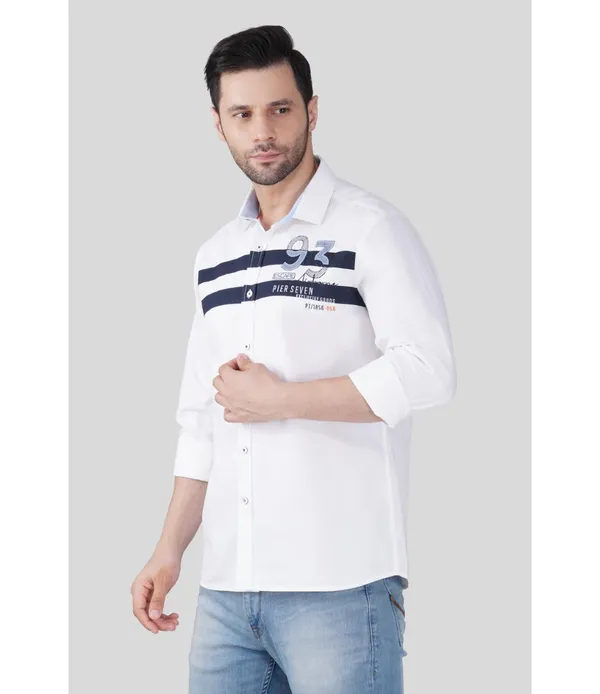 White_Cotton_Striped_Shirt_For_Men