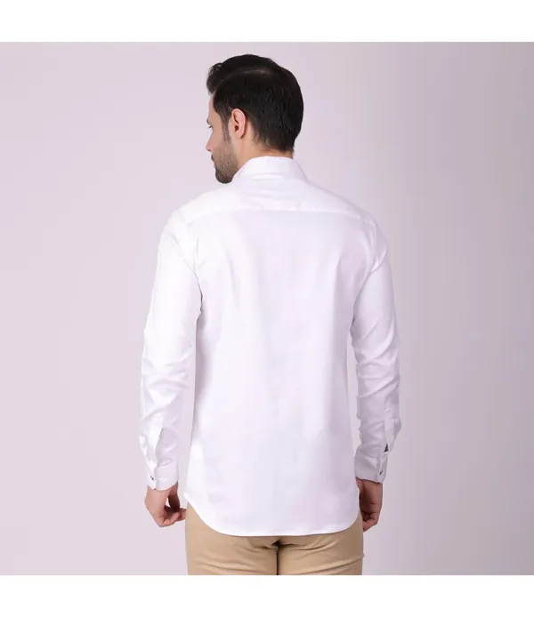 White_Cotton_Full_Sleeve_Shirt_For_Men