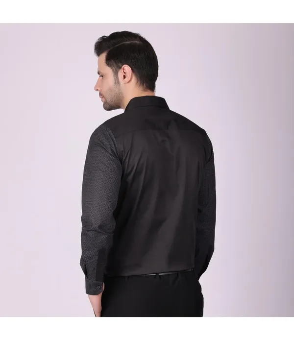 Black_Cotton_Full_Sleeve_Shirt_For_Men
