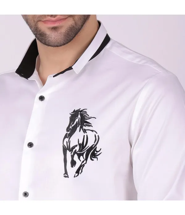 Whie_Cotton_Blend_Full_Sleeve_Shirt_For_Men