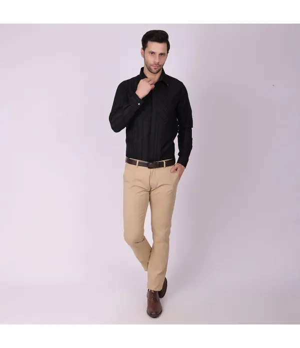 Black_Cotton_Full_Sleeve_Shirt_For_Men