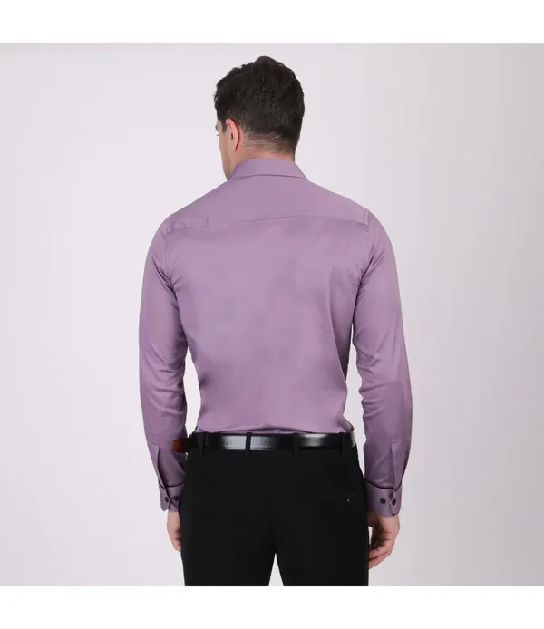 Mauve_Cotton_Blend_Lace_Work_Shirt_For_Men