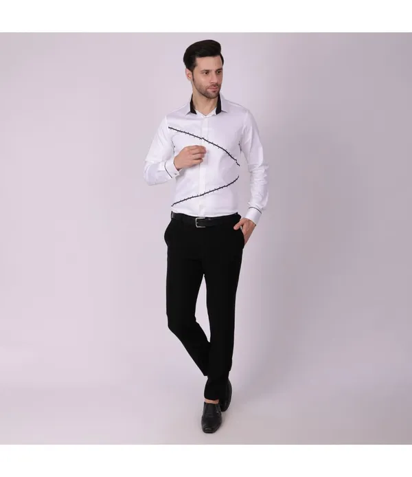White__Cotton_Blend_Lace_Work_Shirt_For_Men