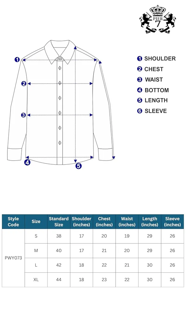 Pier_Seven_Embellished_Cotton_blend_Men's_Slim_Fit_Full_Sleeve_Shirt_-_Maroon_(PWY073)