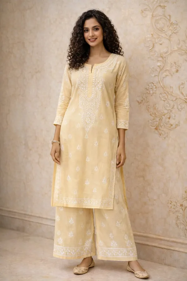 Yellow_Chanderi_2_Peice_Suit_Set
